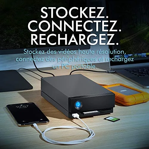 Disque dur externe 16 To LaCie STHS16000800 - vue 3