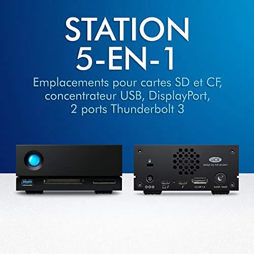 Disque dur externe 8 To LaCie STHS8000800 - vue 3