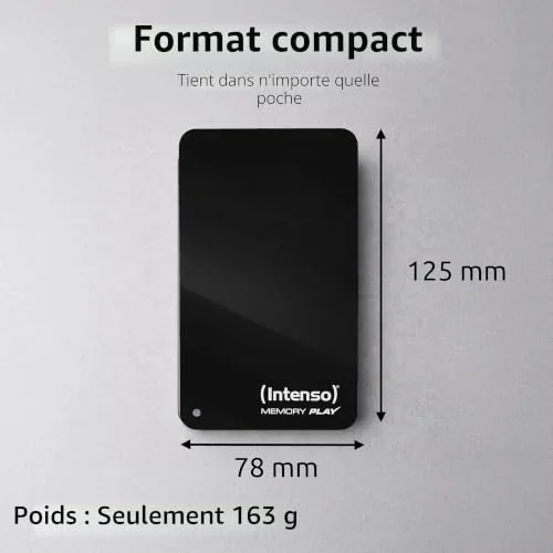 Disque Dur Externe Intenso Memory Play 2To - vue 4