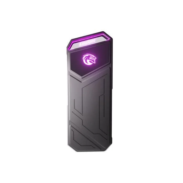 KingSpec Z5 2 To SSD externe USB 3.2 Gen 2x2 RGB