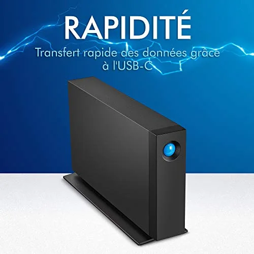 Disque dur externe LaCie d2 Professional 10 To - vue 4