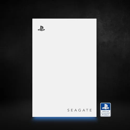 Disque dur externe Seagate Game Drive 5 To Blanc PS5 - vue 2