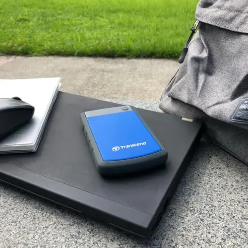 Disque dur externe TRANSCEND HDD StoreJet 2.5 H3B - 1 To - USB 3.0 - vue 7