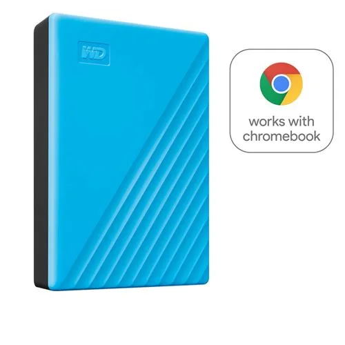Disque dur Western Digital Disque Dur Externe WD My Passport 4 To Bleu
