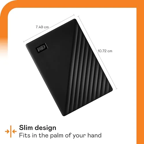 Disque dur externe WD My Passport 6 To - vue 2
