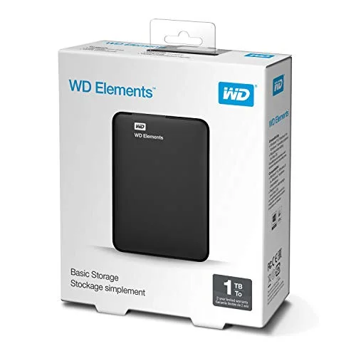 Disque dur externe - WESTERN DIGITAL - WD 1To - USB 3.0 - 25 pouces - Portable Noir - vue 7