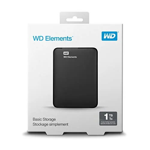 Disque dur externe - WESTERN DIGITAL - WD 1To - USB 3.0 - 25 pouces - Portable Noir - vue 8