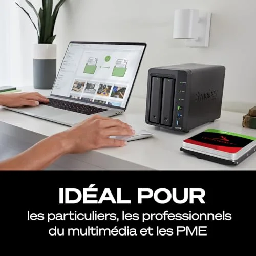 Disque dur interne NAS HDD - SEAGATE - IronWolf - 4 To - SATA 6 Go/s - 5400 tr/min - vue 5