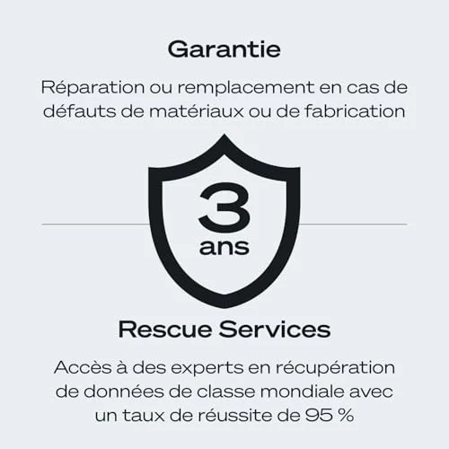 Disque dur interne NAS HDD - SEAGATE - IronWolf - 4 To - SATA 6 Go/s - 5400 tr/min - vue 9