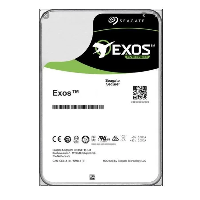 Seagate Exos X16 16 To SAS 7200 tr/min