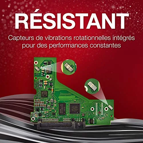 Disque dur interne Seagate IronWolf Pro 16 To - SATA 6Gb/s - 7200 Tours/min - 256 Mo - pour NAS 512e - vue 9