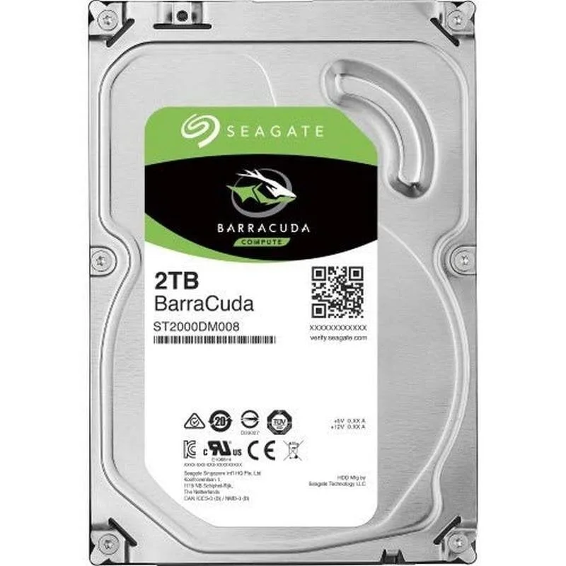 Disque dur Disque Dur Seagate BarraCuda 2TB 7200rpm