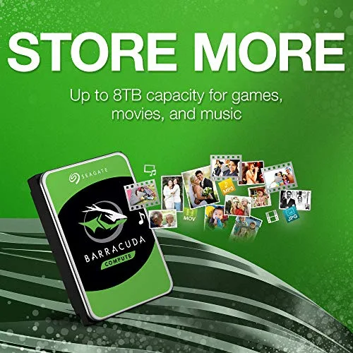 Disque dur Seagate BarraCuda 4 To 3.5" - vue 4