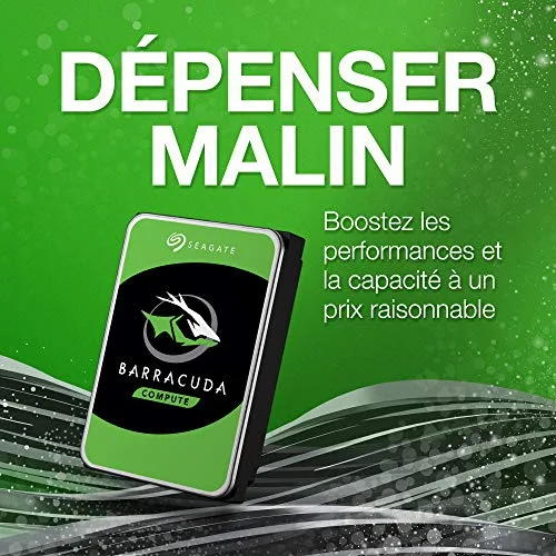 Disque dur Seagate BarraCuda 4 To - vue 4