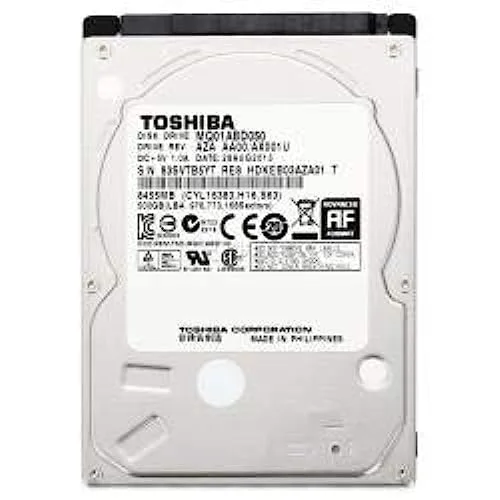 Toshiba MQ01ABD050V 500 Go 5400 tr/min 8 Mo