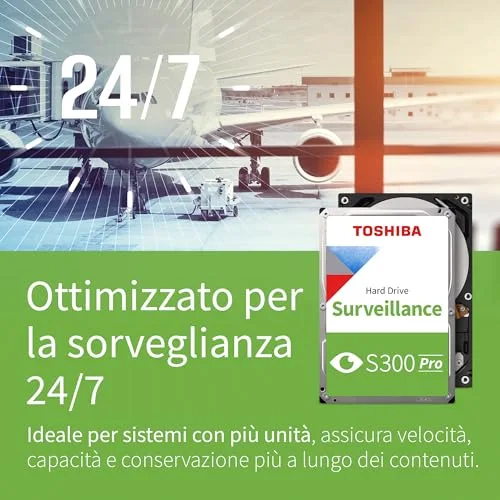 Disque Dur Toshiba S300 Pro 10TB Surveillance - vue 2