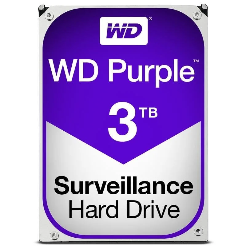 Disque dur Western Digital Disque Dur WD Purple 3TB HDD 5400rpm