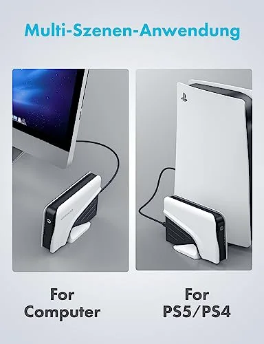 Graugear Externe 4TB HDD PS4 PS5 - vue 4