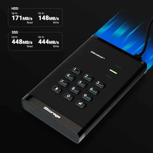 iStorage diskAshur³ 5 To chiffré - vue 6