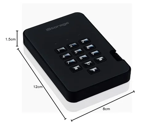iStorage diskAshur² 500 Go Chiffré - vue 7