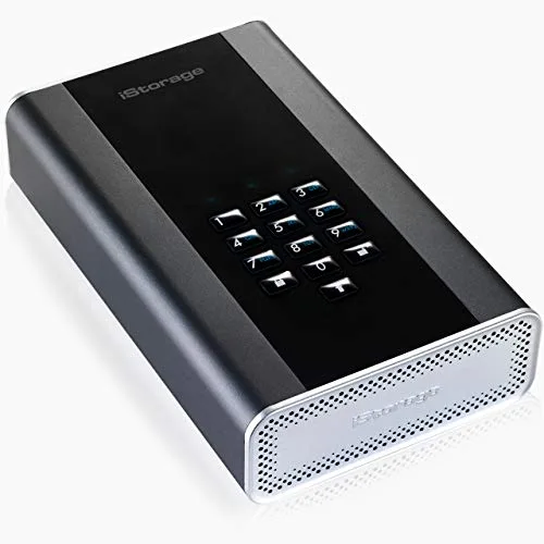iStorage diskAshur DT² 2 To - vue 2