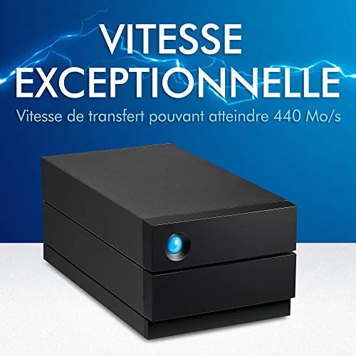 LaCie 2big RAID 8 To - vue 3