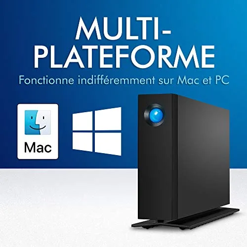 LaCie d2 Professional 4 To - vue 3