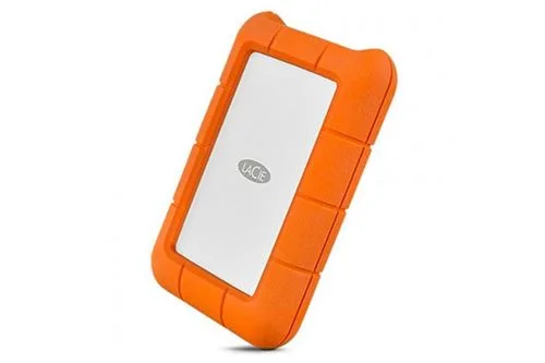 Disque dur LaCie Rugged 4 To USB-C Orange