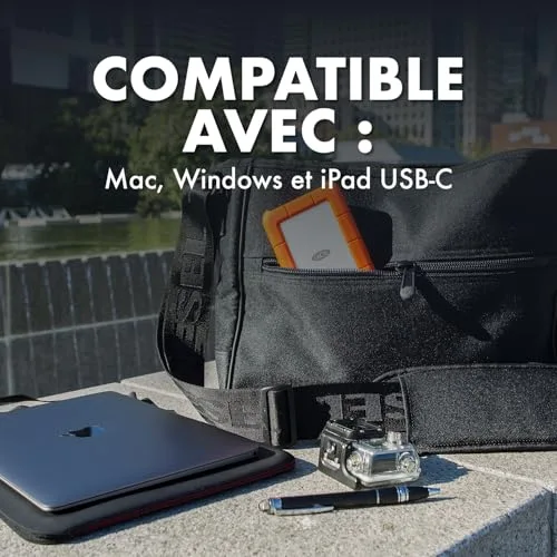 LaCie Rugged USB-C 5 To - vue 8