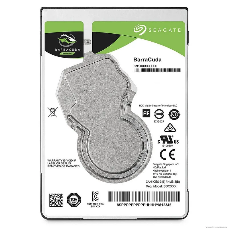 Disque dur Seagate BarraCuda 2.5" 500GB SATA3