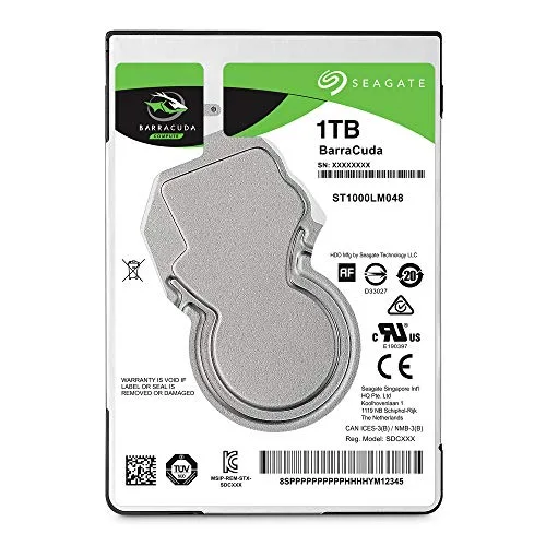 Seagate BarraCuda Pro 2.5" 1TB SATA III - vue 2