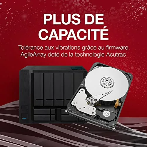 SEAGATE - Disque dur Interne - NAS IronWolf Pro - 8To - 7200 tr/min - 3.5 - vue 3