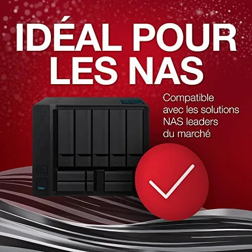 SEAGATE - Disque dur Interne - NAS IronWolf Pro - 8To - 7200 tr/min - 3.5 - vue 4