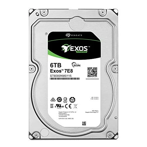 SEAGATE Disque dur ST6000NM0115 - 3.5 Interne - 6 To - 7200trs/mn - Buffer 256 Mo - vue 2