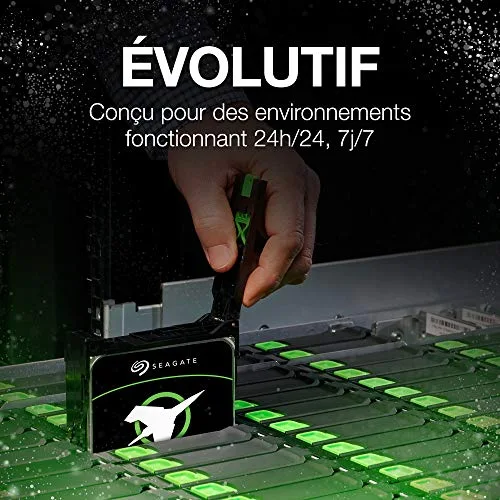Seagate Exos 7E8 8 To SATA3 - vue 2
