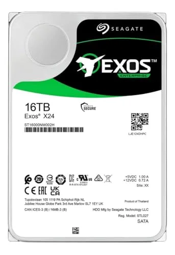 Seagate Exos X24 16 To - vue 3