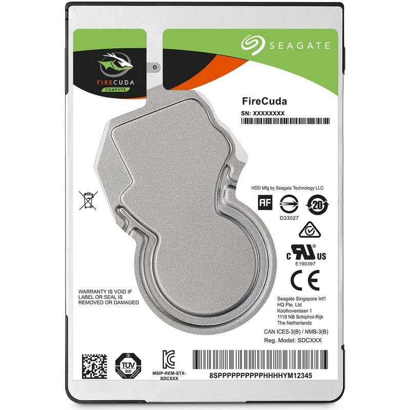 Disque dur Seagate FireCuda SSHD 2.5" 1TB