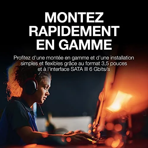 Seagate FireCuda ST8000DXA01 8 To - vue 5