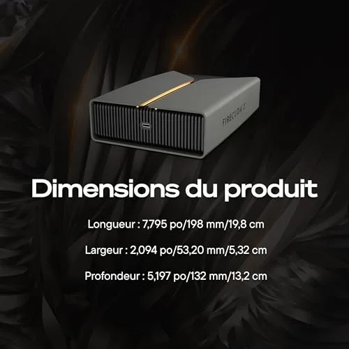Seagate FireCuda X Vault 8TB - vue 7