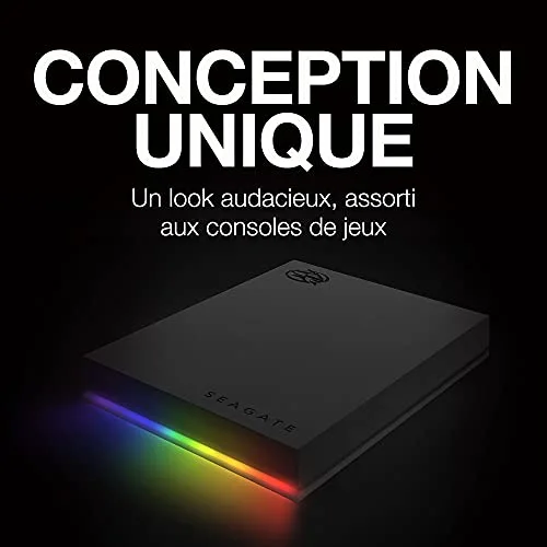 Seagate Game Drive FireCuda 2 To Externe - vue 6