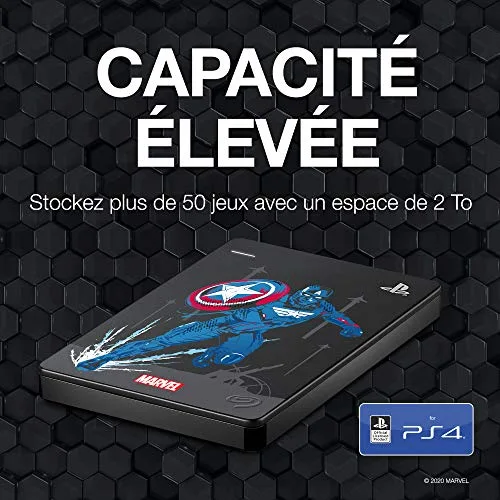 Seagate Game Drive STGD2000206 2 To Noir - vue 2