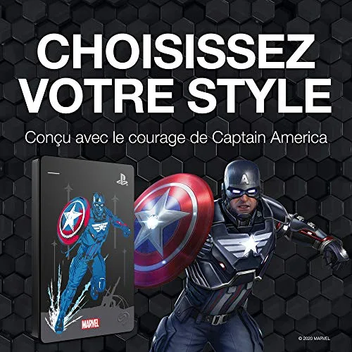 Seagate Game Drive STGD2000206 2 To Noir - vue 3