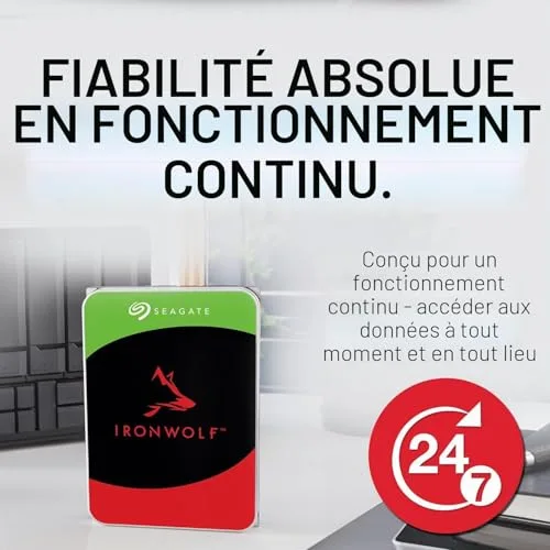 Seagate IronWolf NAS 3,5" 4 To SATA 3 - vue 4