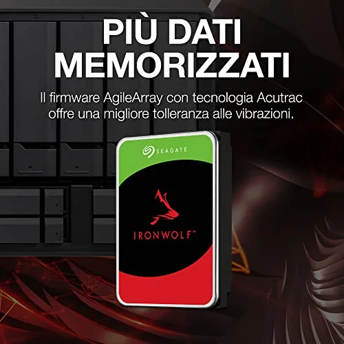 Seagate IronWolf NAS 3,5" 6 To SATA 3 - vue 3