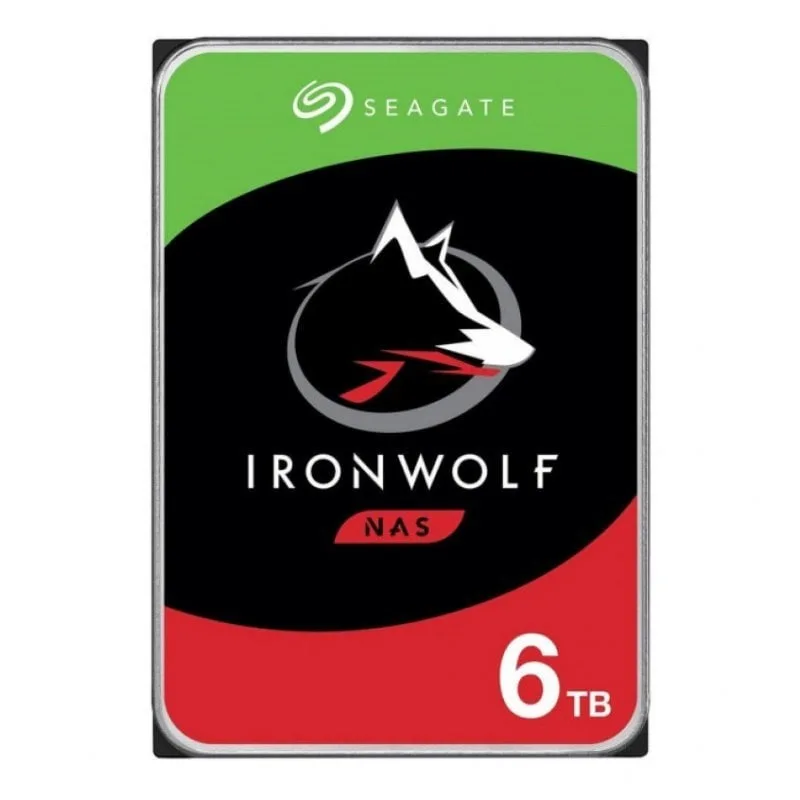Disque dur Seagate IronWolf NAS 6 To 3,5" SATA3
