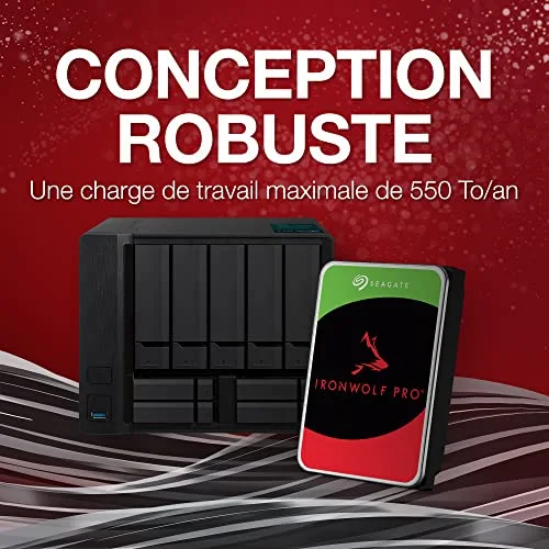 Seagate IronWolf Pro 10 To ST10000NT001 - vue 3