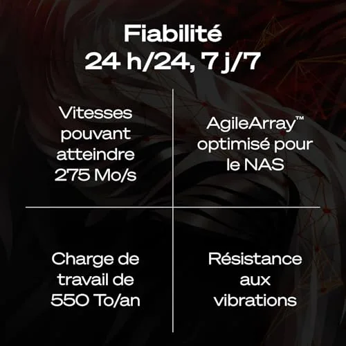 Seagate IronWolf Pro ST20000NT001 20 To - vue 6