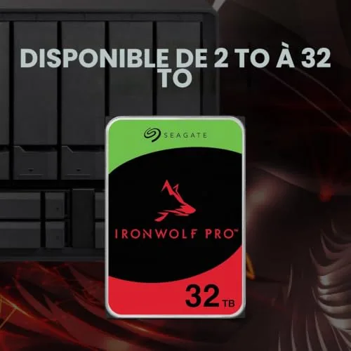 Seagate IronWolf Pro ST28000NT000 28TB - vue 7