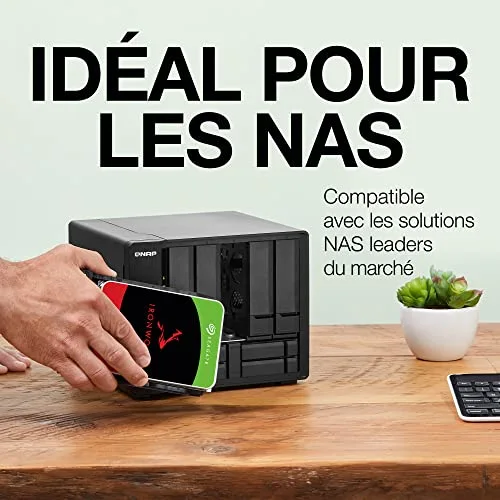 Seagate IronWolf ST1000VN008 1 To - vue 4