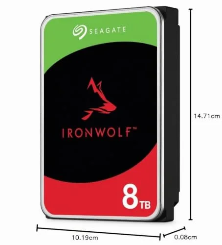 Seagate IronWolf ST8000VN002 8 To - vue 8